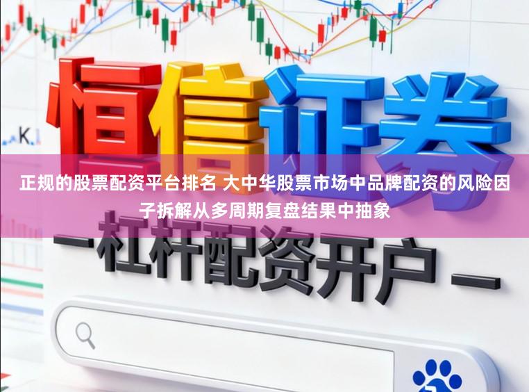 正规的股票配资平台排名 大中华股票市场中品牌配资的风险因子拆解从多周期复盘结果中抽象