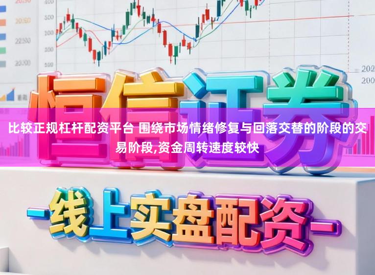比较正规杠杆配资平台 围绕市场情绪修复与回落交替的阶段的交易阶段,资金周转速度较快