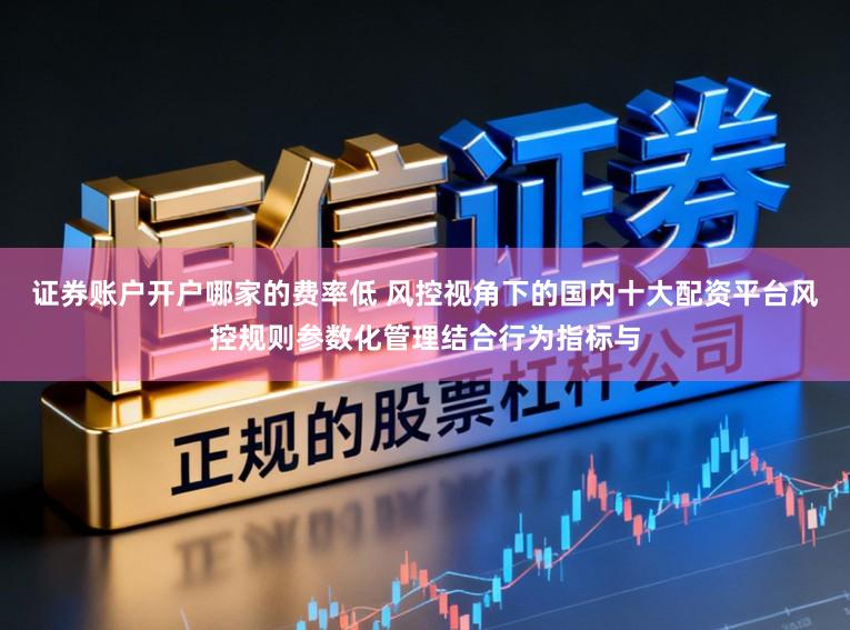 证券账户开户哪家的费率低 风控视角下的国内十大配资平台风控规则参数化管理结合行为指标与